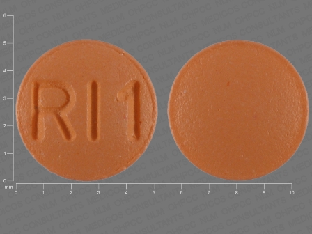 RI1: (27241-002) Risperidone .25 mg Oral Tablet by Remedyrepack Inc.