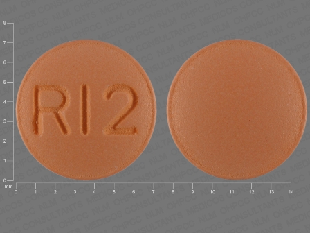 RI2: (27241-003) Risperidone .5 mg Oral Tablet by Remedyrepack Inc.