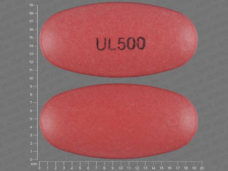 UL 500: (29300-140) Divalproex Sodium 500 mg Oral Tablet, Delayed Release by Proficient Rx Lp
