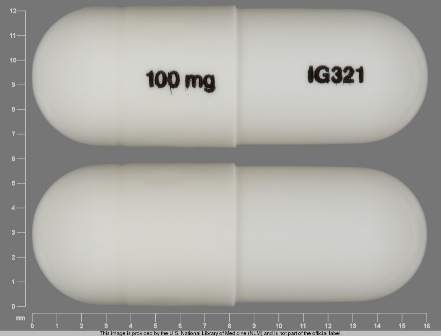 IG321 100mg: (31722-221) Gabapentin 100 mg Oral Capsule by Redpharm Drug, Inc.