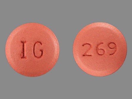 269 IG: (31722-269) Quinapril (As Quinapril Hydrochloride) 20 mg Oral Tablet by Camber Pharmaceuticals