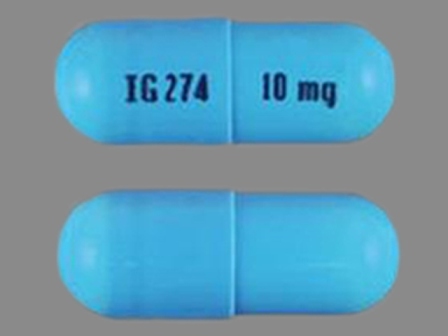 IG274 10mg: (31722-274) Ramipril 10 mg Oral Capsule by Camber Pharmaceuticals