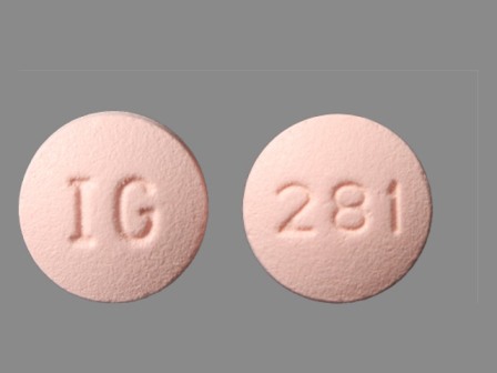 IG 281: (31722-281) Topiramate 200 mg Oral Tablet by Avpak