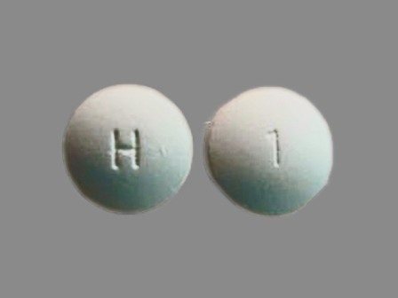 1 H: (31722-509) Zidovudine 300 mg Oral Tablet by Remedyrepack Inc.