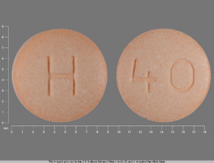 H 40: (31722-521) Hydralazine Hydrochloride 50 mg Oral Tablet by Remedyrepack Inc.