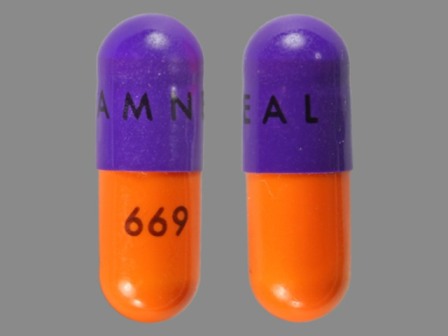 Amneal 669: (42291-101) Acebutolol Hydrochloride 200 mg Oral Capsule by Avkare, Inc.