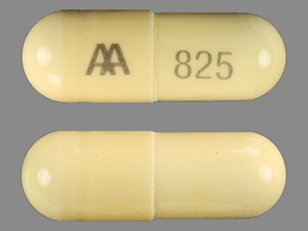 AA 825: (42291-121) Amoxicillin 500 mg Oral Capsule by Virtus Pharmaceuticals, LLC
