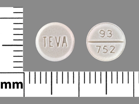 93 752 TEVA: (42291-141) Atenolol 50 mg Oral Tablet by Avkare, Inc.