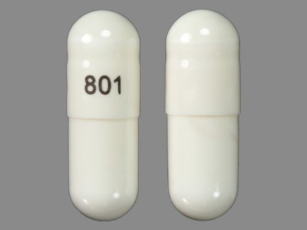 801: (42291-208) Cephalexin (As Cephalexin Monohydrate) 250 mg Oral Capsule by Avkare, Inc.