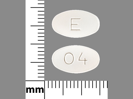 E 04: (42291-224) Carvedilol 25 mg Oral Tablet, Film Coated by Ncs Healthcare of Ky, Inc Dba Vangard Labs