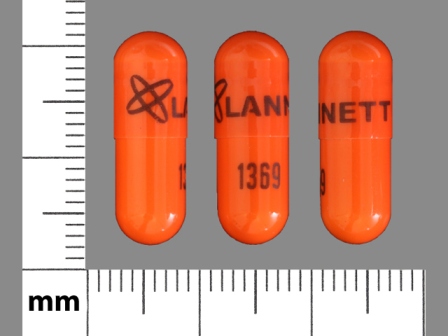 LANNETT 1369: (42291-228) Danazol 200 mg Oral Capsule by Avkare, Inc.