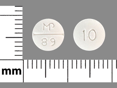 10 MP 89: (42291-619) Minoxidil 10 mg Oral Tablet by Bryant Ranch Prepack
