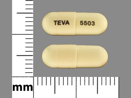 TEVA 5503: (42291-652) Olanzapine and Fluoxetine Oral Capsule by Avkare, Inc.