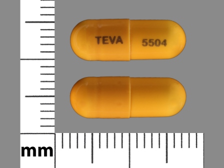 TEVA 5504: (42291-653) Olanzapine and Fluoxetine Oral Capsule by Avkare, Inc.