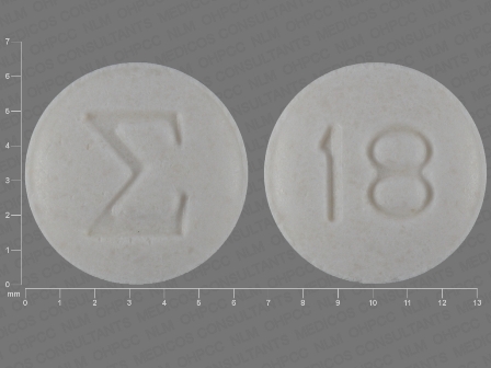 18: (42794-018) Liothyronine Sodium 5 ug/1 Oral Tablet by Aidarex Pharmaceuticals LLC