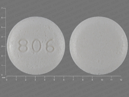 806: (42799-806) Ivermectin 3 mg Oral Tablet by Edenbridge Pharmaceuticals, LLC