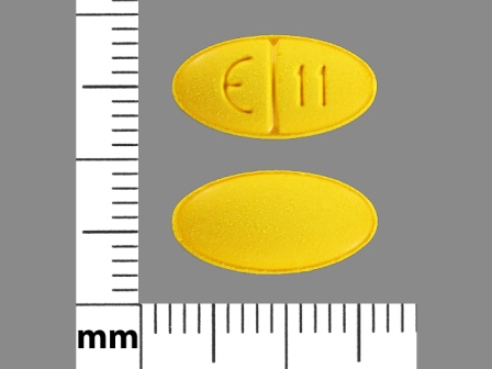 E11: (42806-011) Sulindac 200 mg Oral Tablet by Epic Pharma, LLC