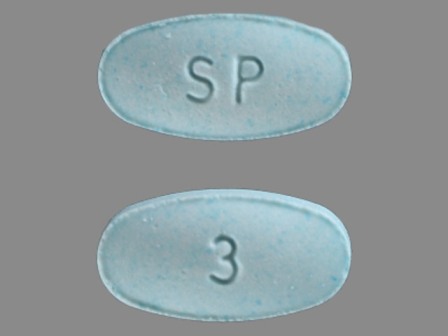 3 SP: (42847-103) Silenor 3 mg Oral Tablet by Somaxon Pharmaceuticals, Inc.