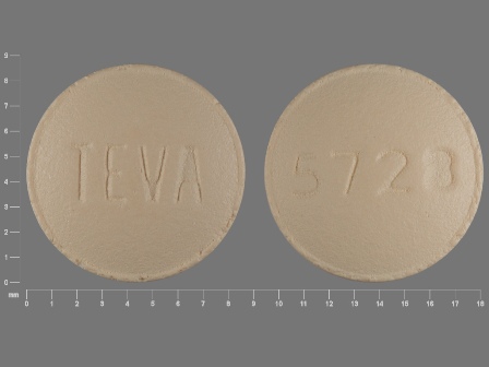 TEVA 5728: (43063-086) Famotidine 20 mg Oral Tablet by Ncs Healthcare of Ky, Inc Dba Vangard Labs