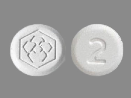 2: (43068-102) Fanapt 2 mg Oral Tablet by Vanda Pharmaceuticals Inc.