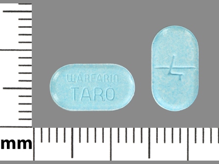 4 WARFARIN TARO: (43353-049) Warfarin Sodium 4 mg Oral Tablet by Aphena Pharma Solutions - Tennessee, LLC