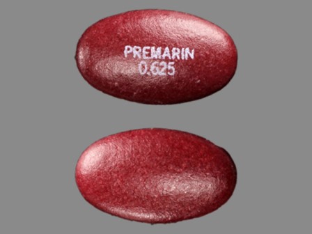 PREMARIN 0625: (43353-688) Premarin 0.625 mg Oral Tablet by Aphena Pharma Solutions - Tennessee, Inc.