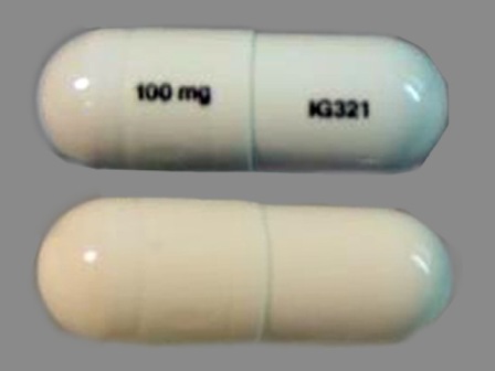 IG321 100mg: (43353-731) Gabapentin 100 mg Oral Capsule by Aphena Pharma Solutions - Tennessee, Inc.