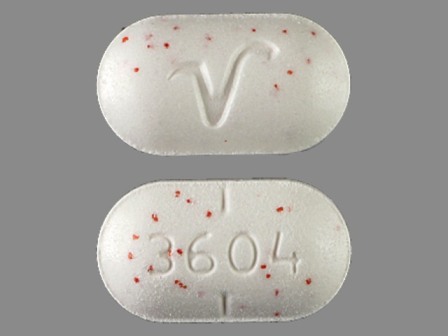 3604 V: (43353-734) Apap 325 mg / Hydrocodone Bitartrate 5 mg Oral Tablet by Aphena Pharma Solutions - Tennessee, Inc.