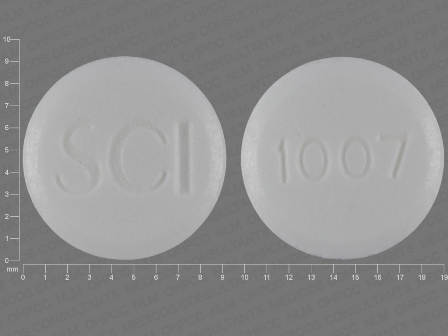 SCI 1007: (44946-1009) Ludent 1.1 mg Chewable Tablet by Sancilio & Company Inc