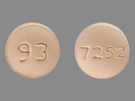 93 7252: (45802-425) Fexofenadine Hydrochloride 60 mg Oral Tablet by H E B