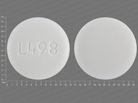 L498: (45802-498) Guaifenesin 600 mg 12 Hr Extended Release Tablet by Mckesson