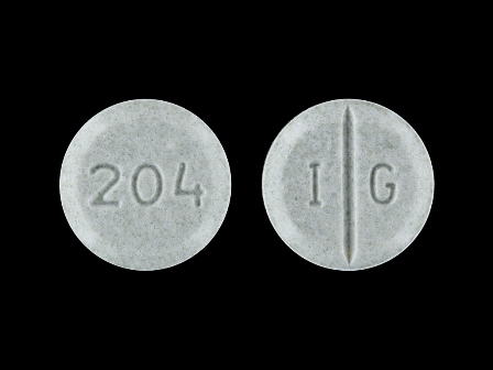 IG 204: (45802-822) Glimepiride 2 mg Oral Tablet by Perrigo New York Inc