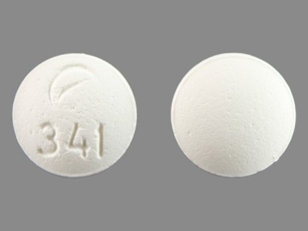 341: (45963-341) Desipramine Hydrochloride 10 mg Oral Tablet by Actavis Inc.