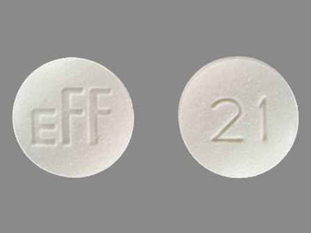 EFF 21: (48102-100) Methazolamide 25 mg Oral Tablet by Fera Pharmaceuticals