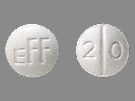 EFF 20: (48102-101) Methazolamide 50 mg Oral Tablet by Fera Pharmaceuticals