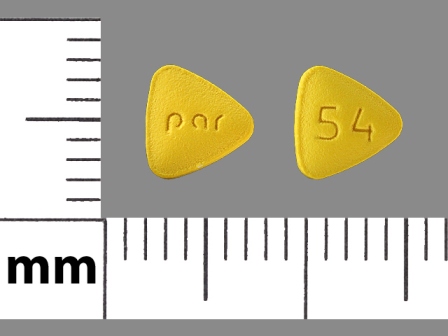 Par 54: (49884-054) Imipramine Hydrochloride 10 mg Oral Tablet by Par Pharmaceutical Inc.