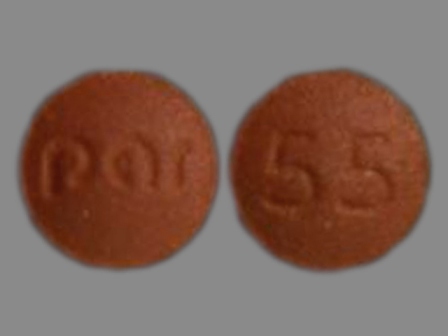 Par 55: (49884-055) Imipramine Hydrochloride 25 mg Oral Tablet by Par Pharmaceutical Inc.