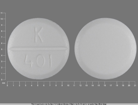 K 401: (49884-066) Glycopyrrolate 2 mg Oral Tablet by Par Pharmaceutical Inc.
