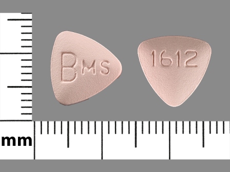 BMS 1612: (49884-105) Entecavir 1 mg Oral Tablet, Film Coated by Par Pharmaceutical, Inc.
