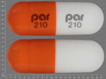 par 210: (49884-210) Propafenone Hydrochloride 325 mg 12 Hr Extended Release Capsule by Par Pharmaceutical, Inc.