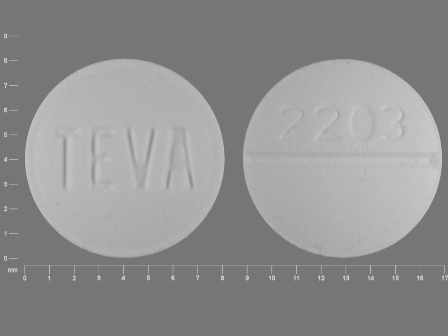 TEVA 2203: (50090-0132) Metoclopramide 10 mg Oral Tablet by A-s Medication Solutions LLC