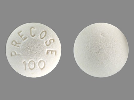 PRECOSE 100: (50419-862) Precose 100 mg Oral Tablet by Bayer Healthcare Pharmaceuticals Inc.