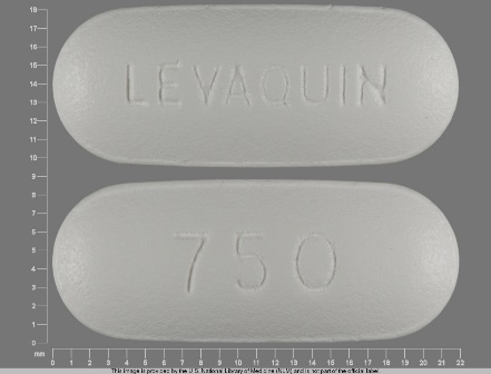 LEVAQUIN 750: (50458-930) Levaquin 750 mg Oral Tablet by Janssen Pharmaceuticals, Inc.