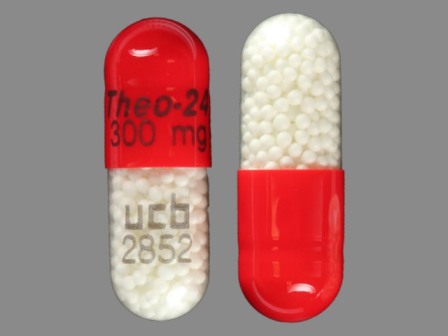Theo 24 300 mg ucb 2852: (50474-300) Theo-24 300 mg Extended Release Capsule by Ucb, Inc.
