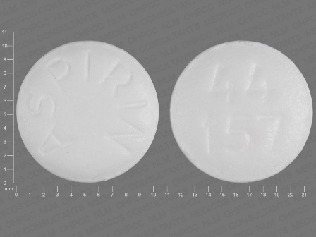 ASPIRIN 44157: (50844-157) Asa 325 mg Oral Tablet by L.n.k. International, Inc.