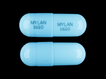 MYLAN 1610: (51079-118) Dicyclomine Hydrochloride 10 mg Oral Capsule by Udl Laboratories, Inc.