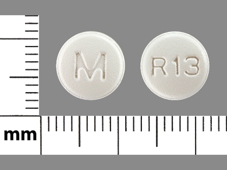 M R13: (51079-464) Risperidone 3 mg Oral Tablet by Mylan Institutional Inc.