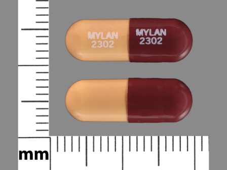 MYLAN 2302: (51079-631) Prazosin (As Prazosin Hydrochloride) 2 mg Oral Capsule by Udl Laboratories, Inc.