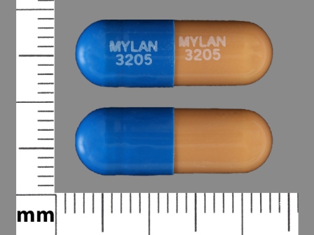 MYLAN 3205: (51079-632) Prazosin (As Prazosin Hcl) 5 mg Oral Capsule by Udl Laboratories, Inc.