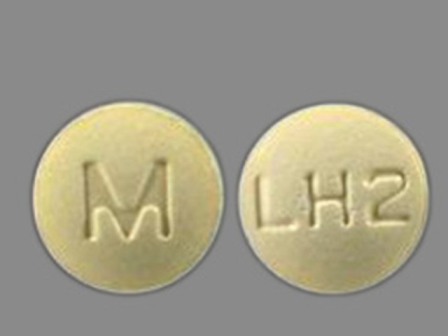 LH2 M: (51079-698) Hctz 12.5 mg / Lisinopril 20 mg Oral Tablet by Udl Laboratories, Inc.